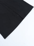 Off Shoulder Women's Maxi Dress - Elegant Pearl Beaded Back Slit Black Bodycon - Spring Party Wear 2026
