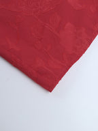 Red Floral Jacquard Maxi Dress For Women - Romantic Slim Fit Cami Dress - Summer Date Night Outfits 2026