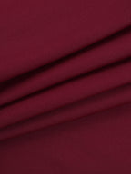 Backless Flare Jumpsuit For Women - Wine Red Sexy Long Sleeve Bodycon Romper - Spring Streetwear 2026
