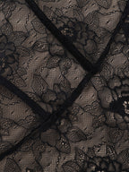 Lace Corset Dress For Women - Black Off Shoulder Long Sleeve Bodycon Mini Dress - Spring Clubwear Evening Party 2026