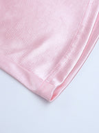 Pastel Pink Coquette Slip Dress For Women - Bow Front Midi Cami Gown - Spring Date Night Outfits 2026