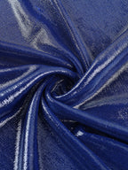 Metallic One-Shoulder Maxi Dress For Women - Royal Blue Ruched High Slit Slim Fit Gown - Spring Cocktail Party Wear 2026