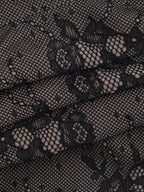 Floral Lace Corset Top For Women - Black Gothic Aesthetic Bustier - Summer Night Out Clubwear 2026