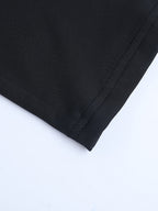 Cowl Neck Maxi Dress For Women - Black Elegant Lace Trim Bodycon Long Dress - Spring Evening Party Cocktail Wear 2026