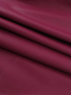 Faux Leather Corset Dress For Women - Wine Red Gothic Lace Up Back Ruched Long Dress - Summer Club Night Outfits 2026