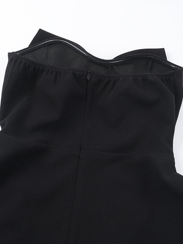 Coquette Bow Dress For Women - Strapless Sweetheart A Line Mini Dress - Summer Birthday Party 2026