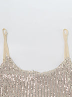 Sparkly Sequin Maxi Slip Dress For Women - Glam Spaghetti Strap Bodycon - Spring Night Out Club Party 2026