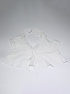 White Lace Trim Coquette 2 Piece Set For Women - Cami & Short Loungewear - Summer Beach Casual 2026