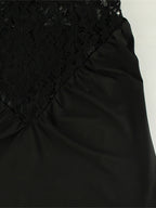 Sheer Lace Patchwork Halter Maxi Dress For Women - Black Sexy Backless Mermaid Bodycon - Summer Formal Evening Gown 2026