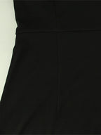 Sequin Midi Slip Dress For Women - Black Elegant Mermaid Hem Spaghetti Strap Cami Gown - Summer Evening Partywear 2026