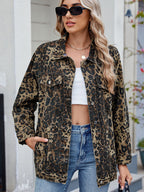 Oversized Denim Jacket For Women - Long Boyfriend Fit Distressed Jean Trucker Coat - Spring Chic Streetwear 2026