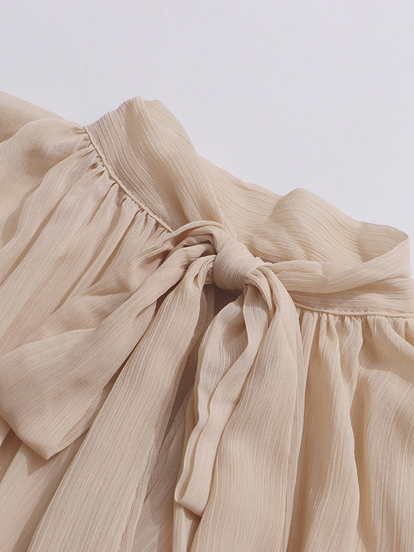 Victorian Ruffle Blouse For Women - Fairycore Mock Neck Tiered Flare Sleeve Sheer Top - Spring Date Night Party 2026