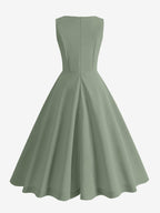 Chic Fitted Pink Gown With A Line Skirt Perfect For Summer Events