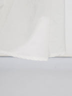 Chic Fitted White Maxi Gown With Lace Detail Perfect For Formal Events