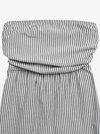 Jumpsuits Black Stripes Sleeveless Spaghetti Straps Wide Summer Playsuit