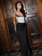 White Cami Top Straps Neck Polka Dot Casual Backless Women Summer Camis
