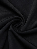 Party Dress Maxi Black Straps Neck Lace Backless Elegant Semi Formal Dress
