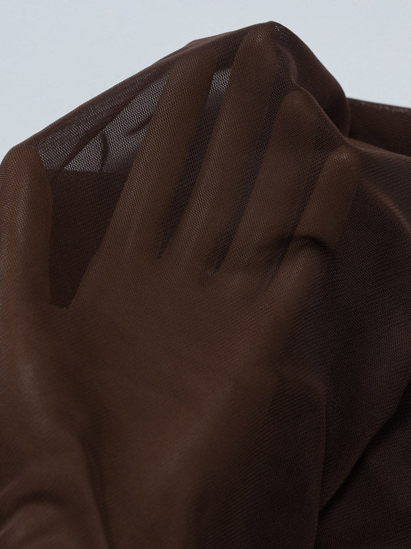 Party Dress Dresses Maxi Coffee Brown Strapless Pleated Sexy Semi Formal Summer Dress