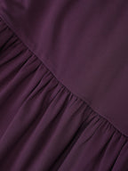 Party Dress Dresses Maxi Purple Strapless Pleated Sexy Semi Formal Summer Dress