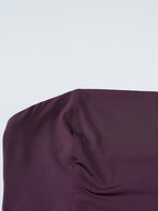 Party Dress Dresses Maxi Purple Strapless Pleated Sexy Semi Formal Summer Dress