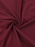 Two Piece Sets Burgundy Chic Dating V-Neck Backless Sleeveless Skirt Set