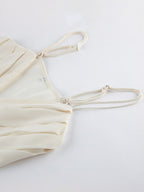 Apricot Cami Top V-Neck Strappy Chic Camis For Women