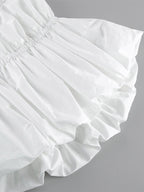 Pink Cami Top Strapless Pleated Sexy Backless Cotton Women Camis