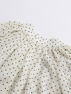 Blouse For Women White V-Neck Clothes Chic Lace Up Ruffles Long Sleeves Tops