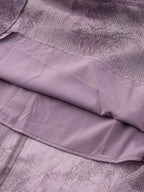 Daily Dresses For Women Deep Purple Polyester Shaping Sleeveless Straps Neck Dress