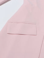 Blazer For Women Chic Cut Out Long Sleeves Outerwear