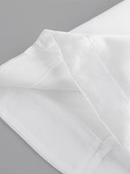 Two Piece Sets White Chic Lace Daily Casual Shaping Sleeveless Skirt Set