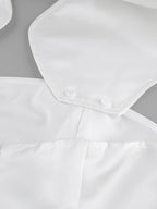 Two Piece Sets White Chic Lace Daily Casual Shaping Sleeveless Skirt Set