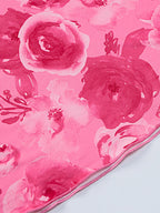 Night Out Dresses Rose Floral Print Sleeveless Halter Summer Dress