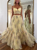 Two Piece Sets Apricot Casual Daily Casual Straps Neck Belted Half Sleeves Skirt Set
