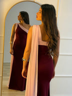 Daily Dresses Maxi For Women Sleeveless One-Shoulder Chic Black Dress