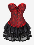 Night Out Dresses Corsets Burgundy Sleeveless Strapless Backless Summer Dress