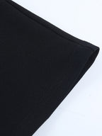 Date Night Dresses Maxi Backless Lace Up Sleeveless Halter Elegant Black Dress