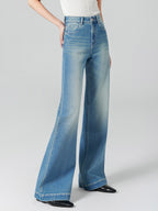 Jeans Women's Bottoms Modern Jeans Elegant Raised Waist Denim