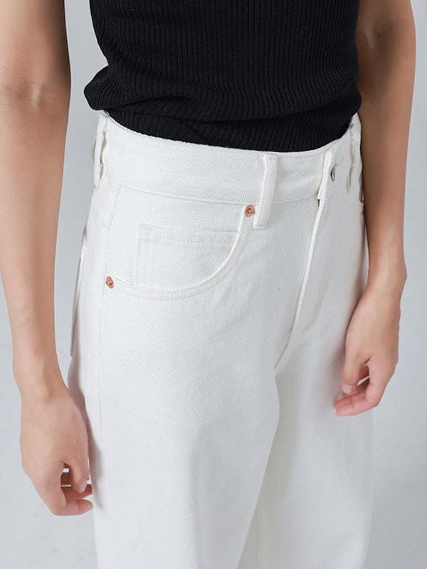 Jeans Women's Bottoms Loose Cool Denim Casual Jeans