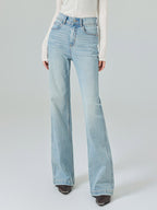 Jeans Bottoms Modern For Women Casual Raised Waist Denim Street Wear Jeans