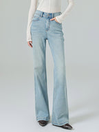 Jeans Bottoms Modern For Women Casual Raised Waist Denim Street Wear Jeans