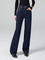 Jeans Women's Bottoms For Woman Wide Cool Cotton Elegant Jeans