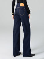 Jeans Women's Bottoms For Woman Wide Cool Cotton Elegant Jeans