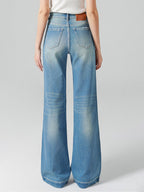 Jeans Women's Bottoms Modern Jeans Elegant Raised Waist Denim