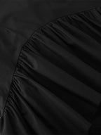Skirts Black Irregular Short Women's Bottoms