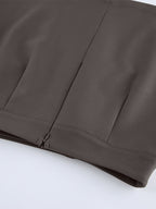 Skirts Brown Summer Mini Women's Bottoms