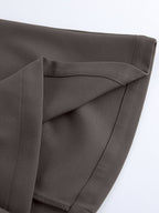 Skirts Brown Summer Mini Women's Bottoms