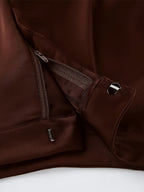 Pants Brown Raised Waist Trousers