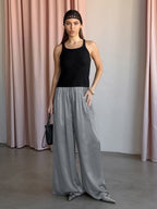 Pants Apricot Raised Waist Trousers