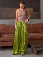 Pants Apricot Raised Waist Trousers